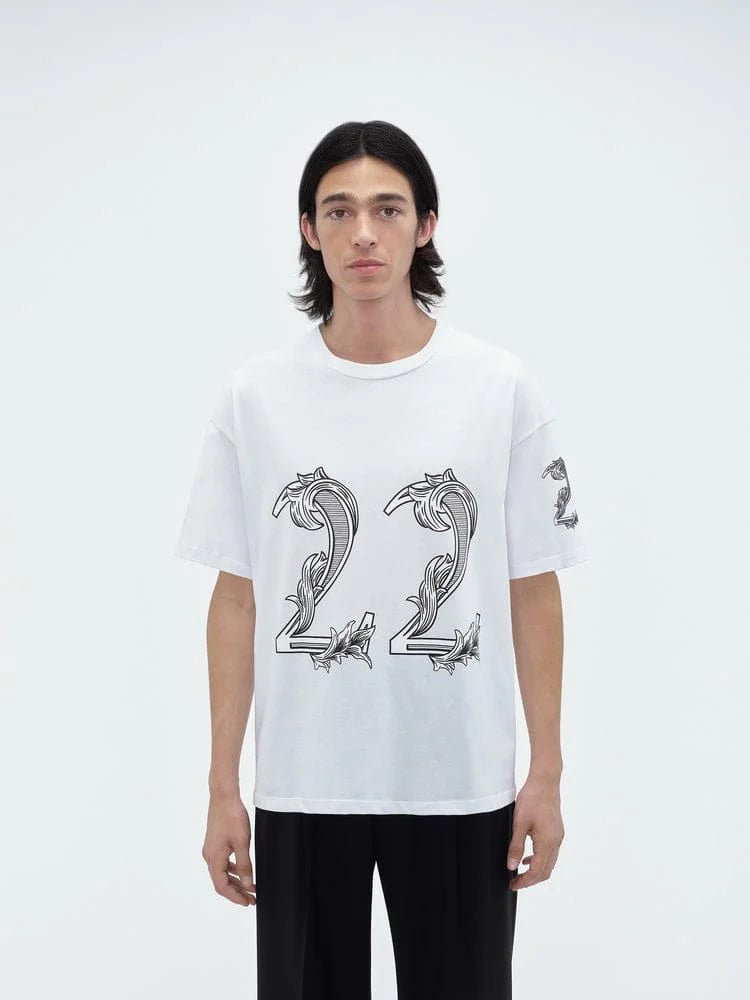 T-shirt Amiri “22” en coton – style graphique contemporain