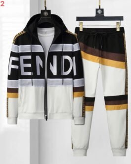 FENDI || Survêtement de luxe FENDI avec logo imprimé