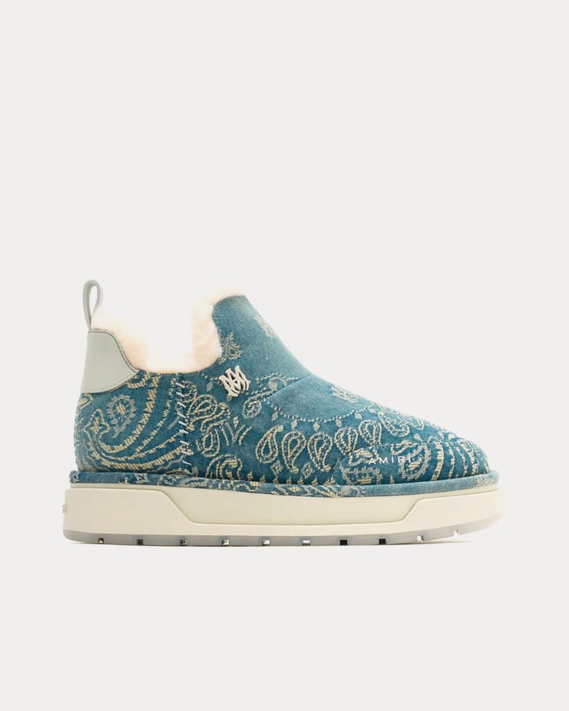 Bottes Bandana Malibu délavées indigo
