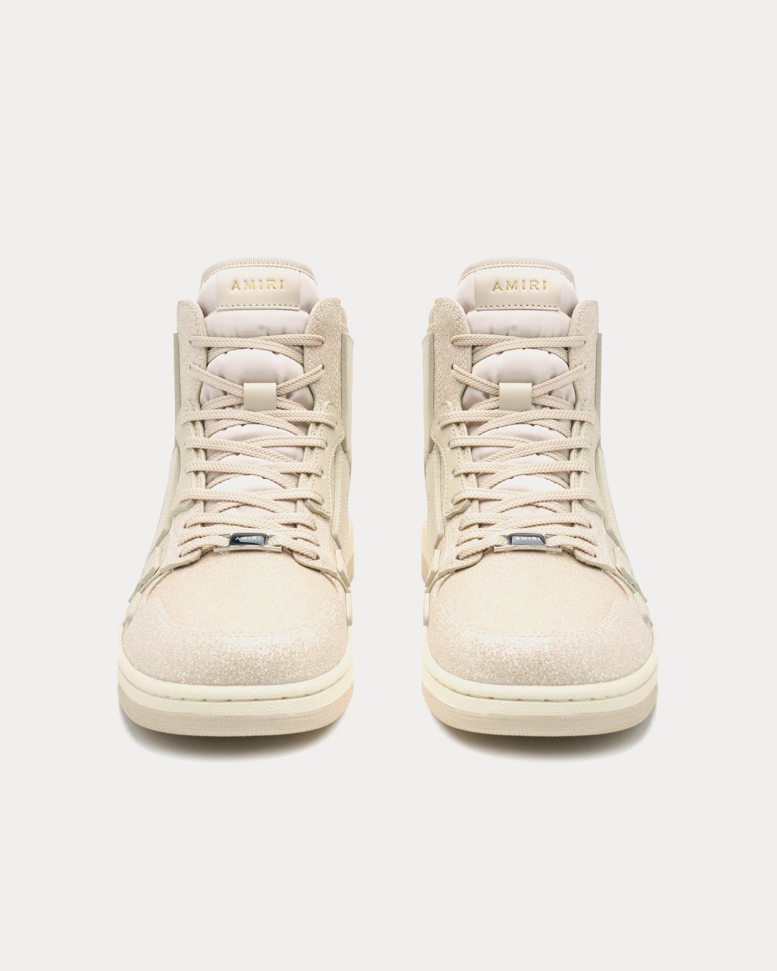Baskets montantes beiges Crystal Skel Top Hi – Image 2