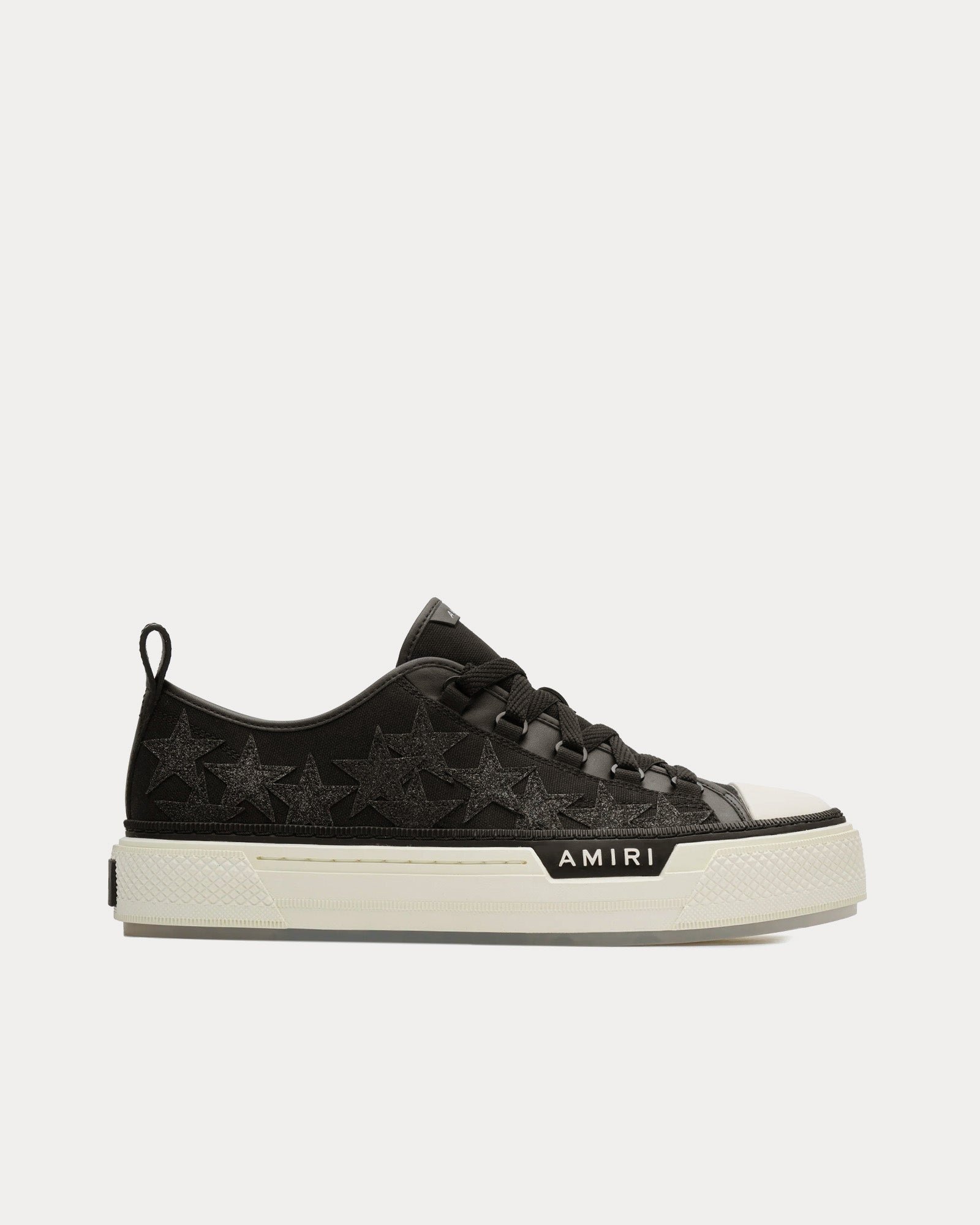 Baskets basses noires pailletées Stars Court