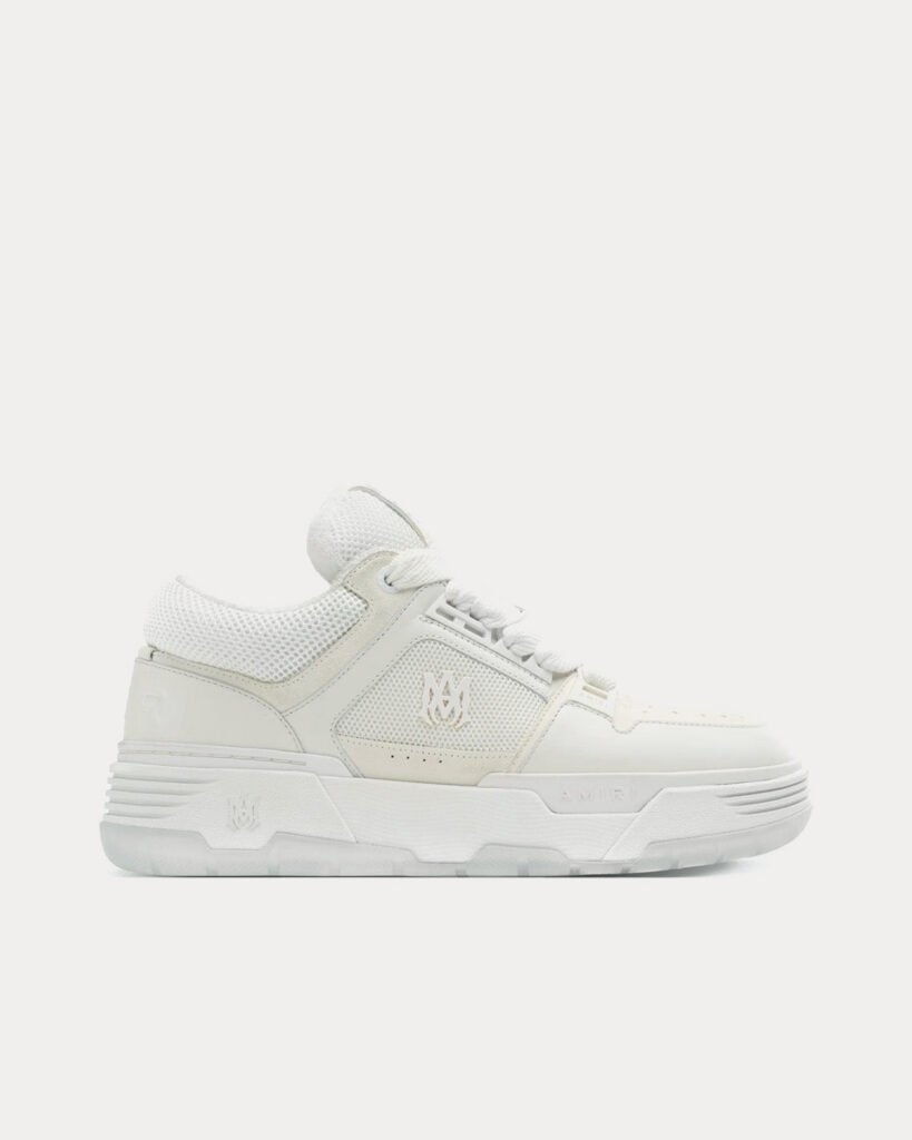 Baskets basses MA-1 blanches/grises