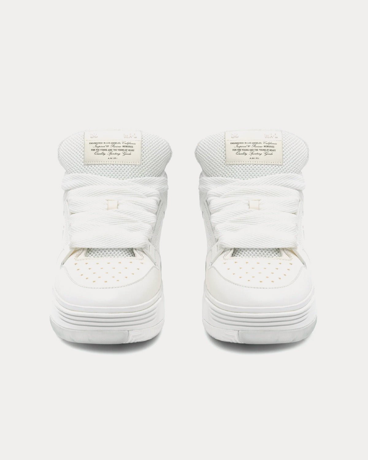 Baskets basses MA-1 blanches/grises – Image 2
