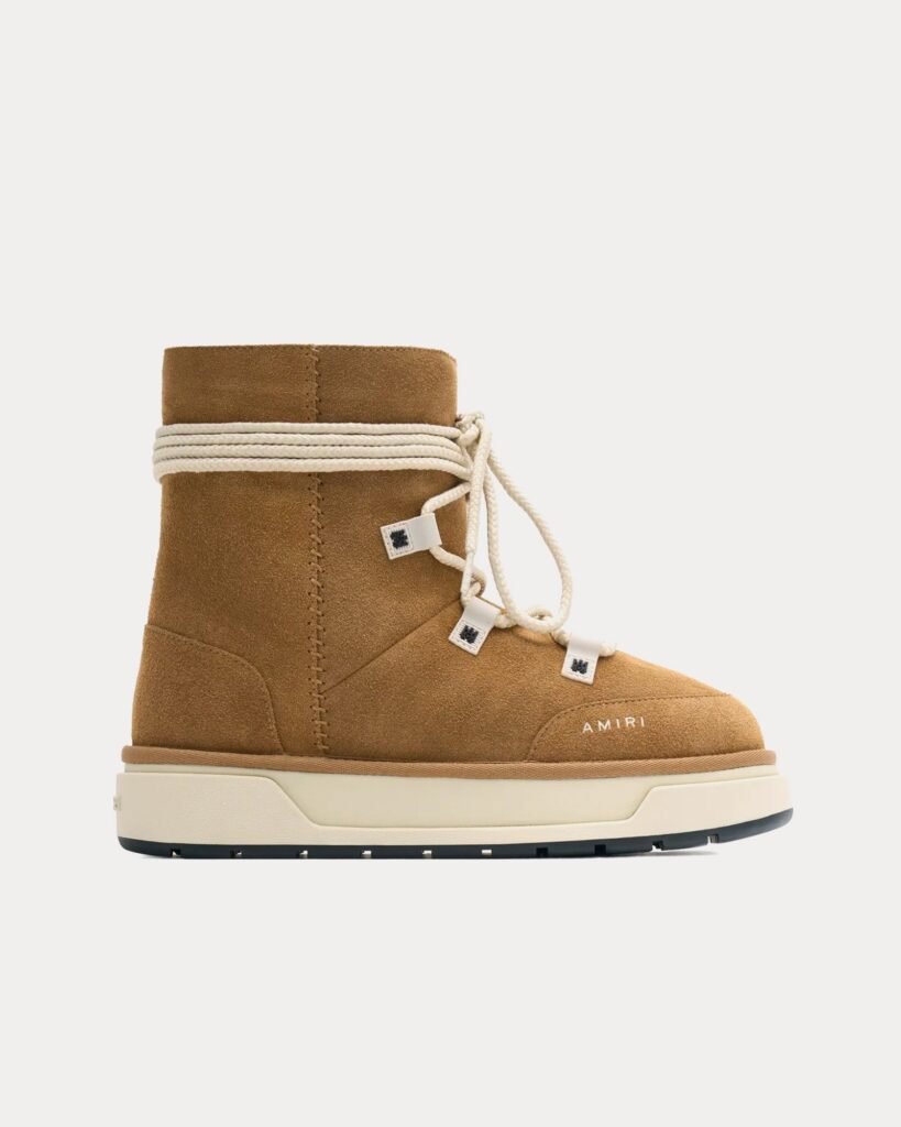 Bottes Malibu Hi en daim marron
