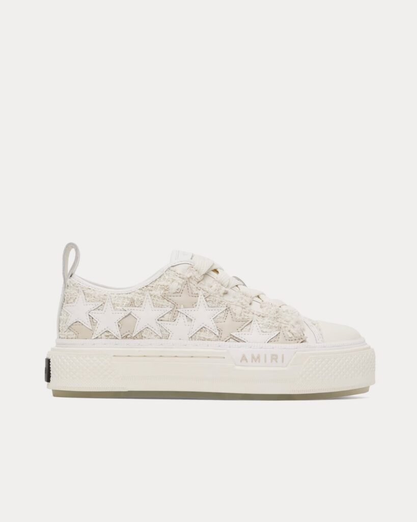 Baskets basses Stars Court Boucle Alabaster