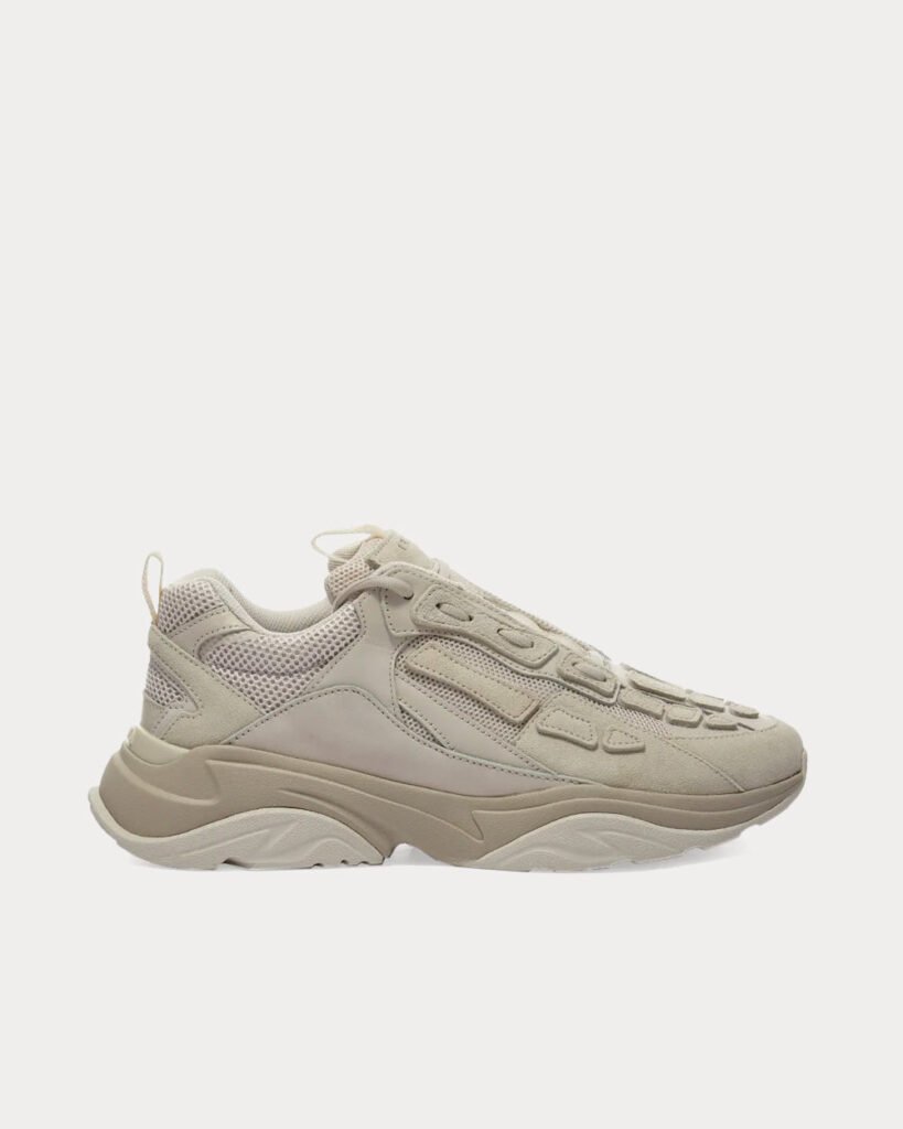 Baskets basses Bone Runner gris chaud