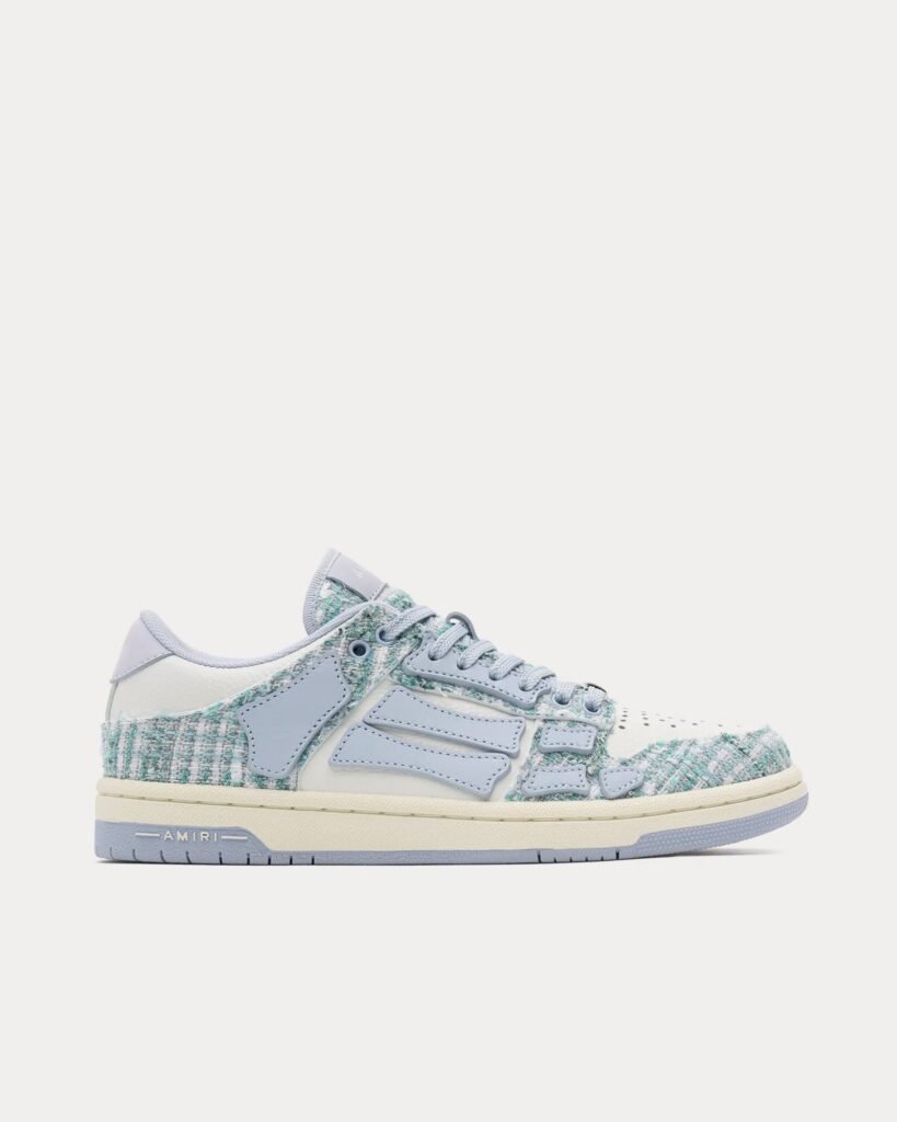 Baskets basses Skel-Top Boucle Gris/Bleu