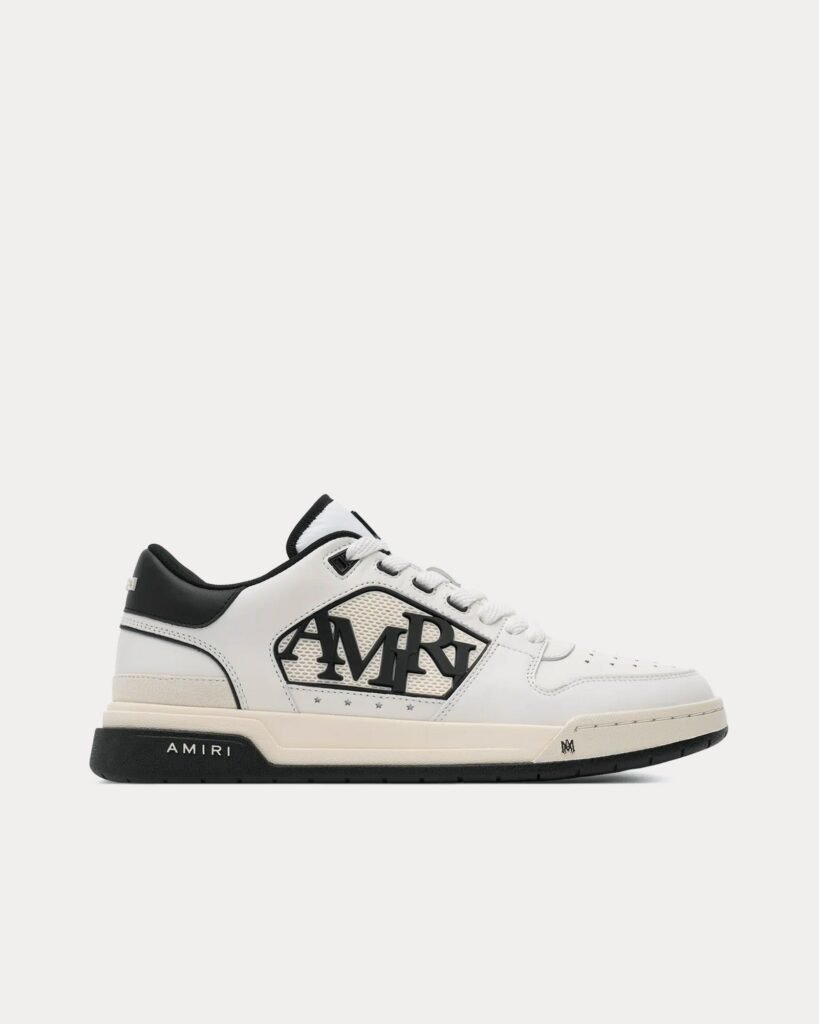 Baskets basses classiques blanches et noires