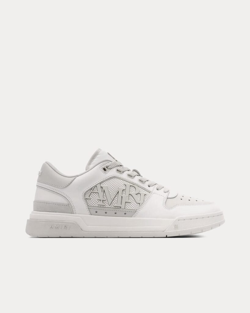 Baskets basses classiques blanches/grises