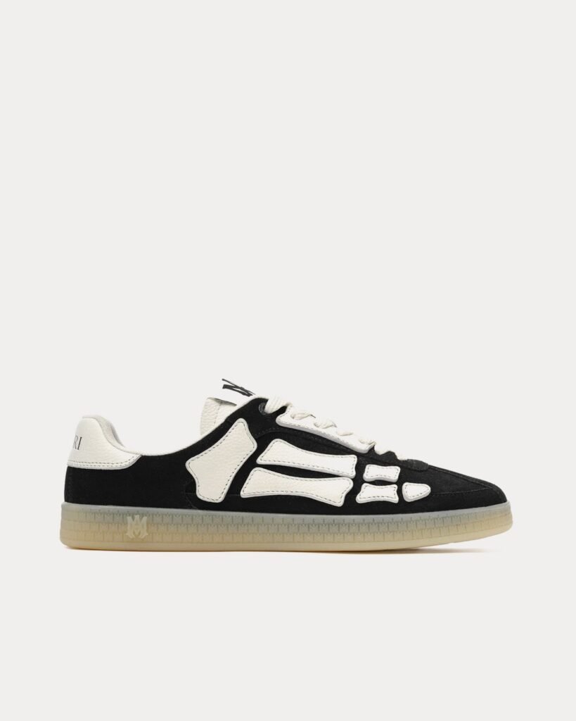 Baskets basses noires Pacific Bones