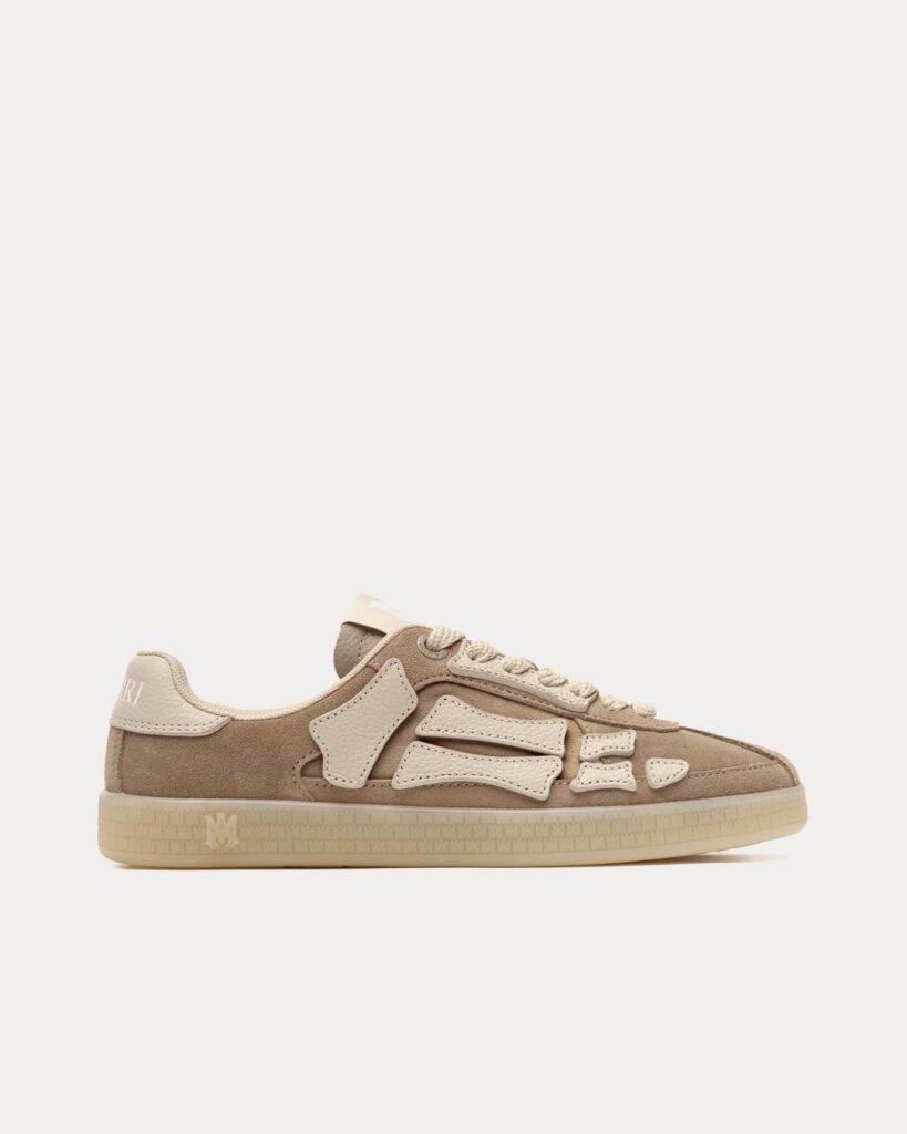 Baskets basses marron Pacific Bones