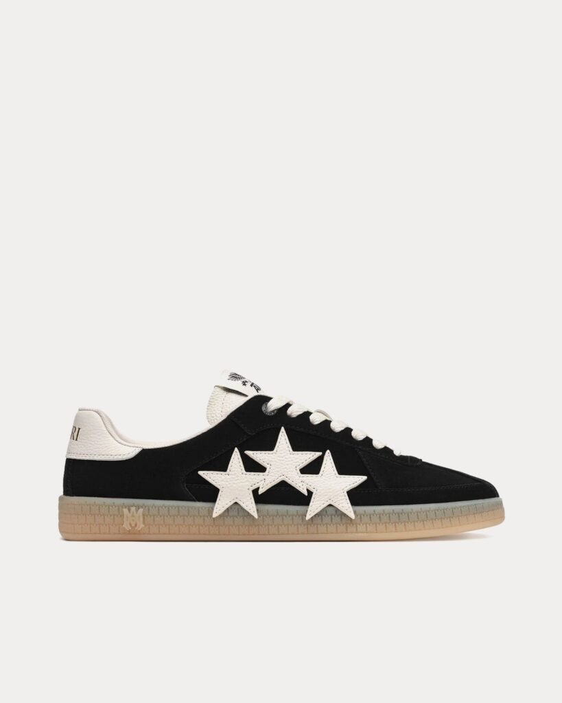 Baskets basses Pacific en daim noir
