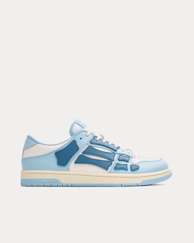 Baskets basses bleu bébé Skel Top