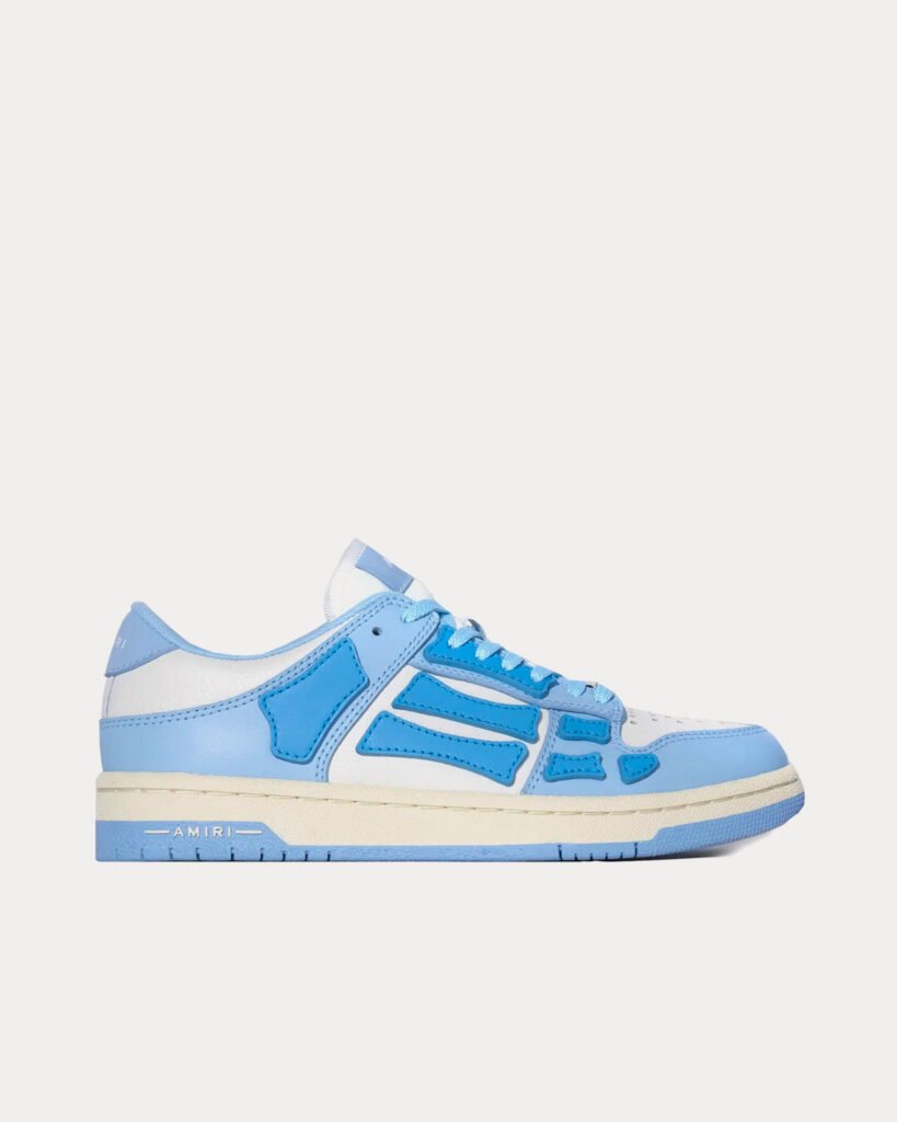 Baskets basses bleues Skel Top