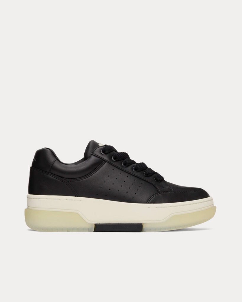 Baskets basses noires Stadium