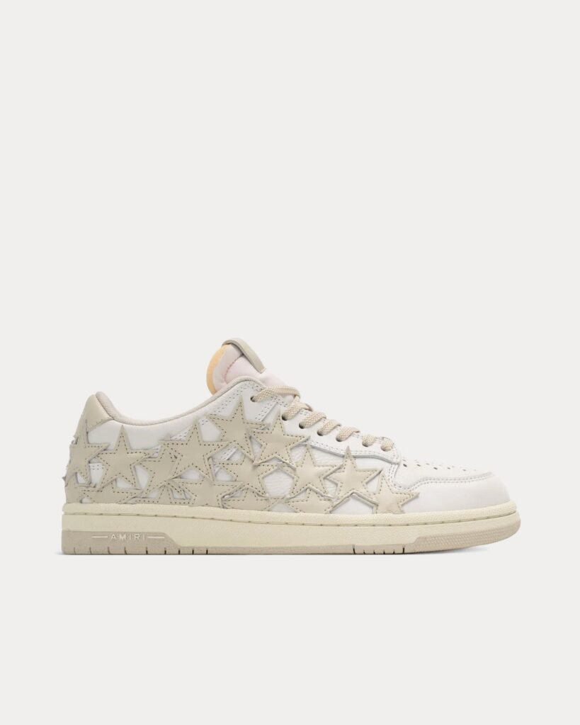 Baskets basses Stars en cuir bouleau/blanc