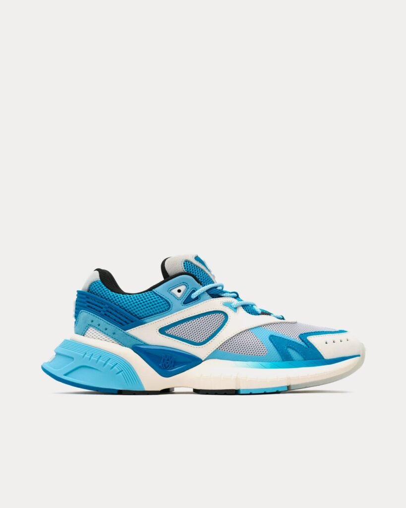 Baskets basses bleues MA Runner
