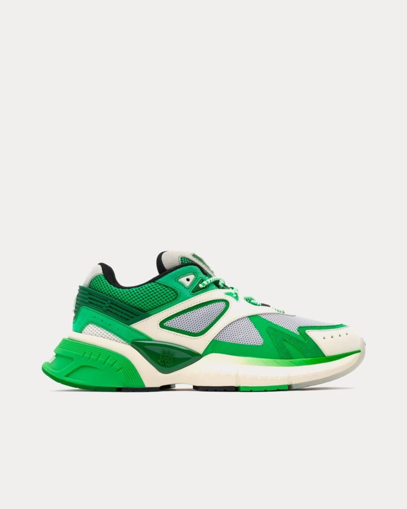 Baskets basses vertes MA Runner