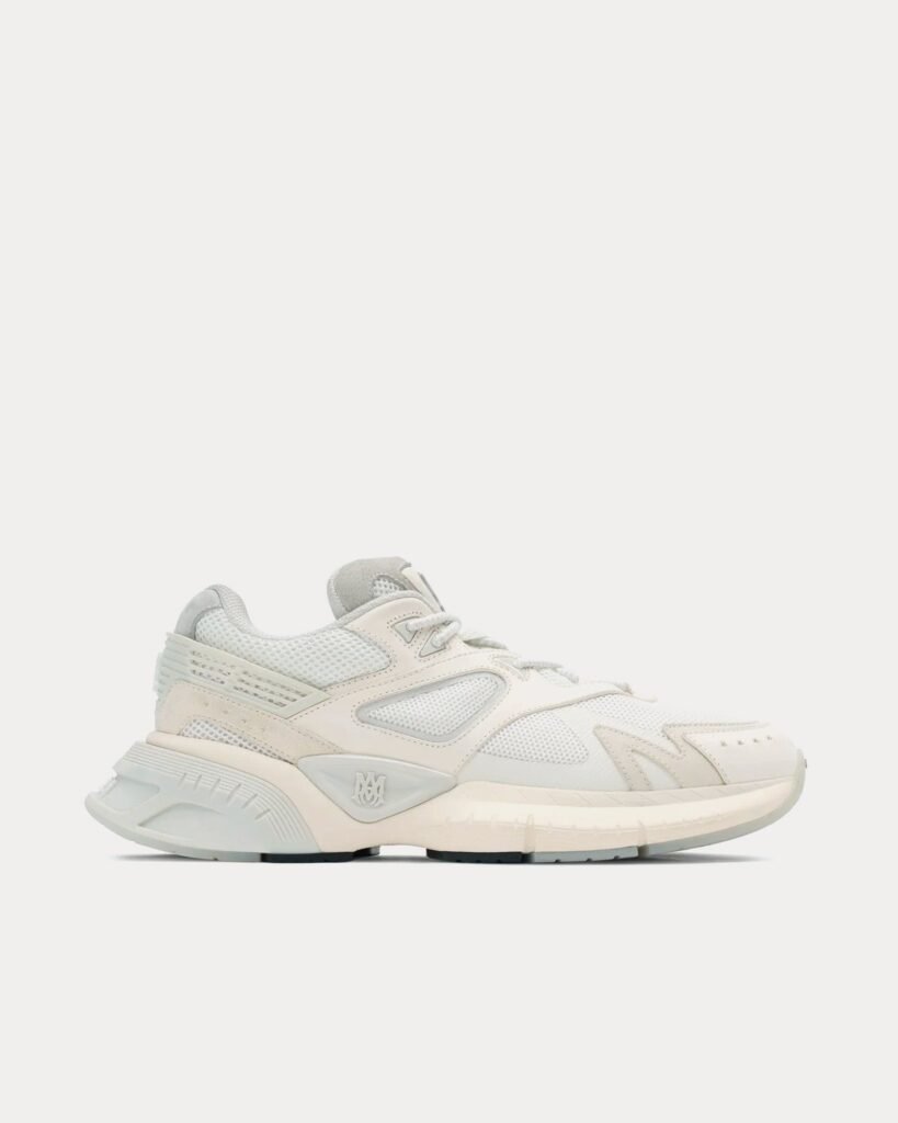 Baskets basses blanches MA Runner