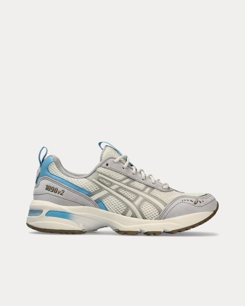 AsicsGel-1090v2 crème / Cement gris Sneakers basses