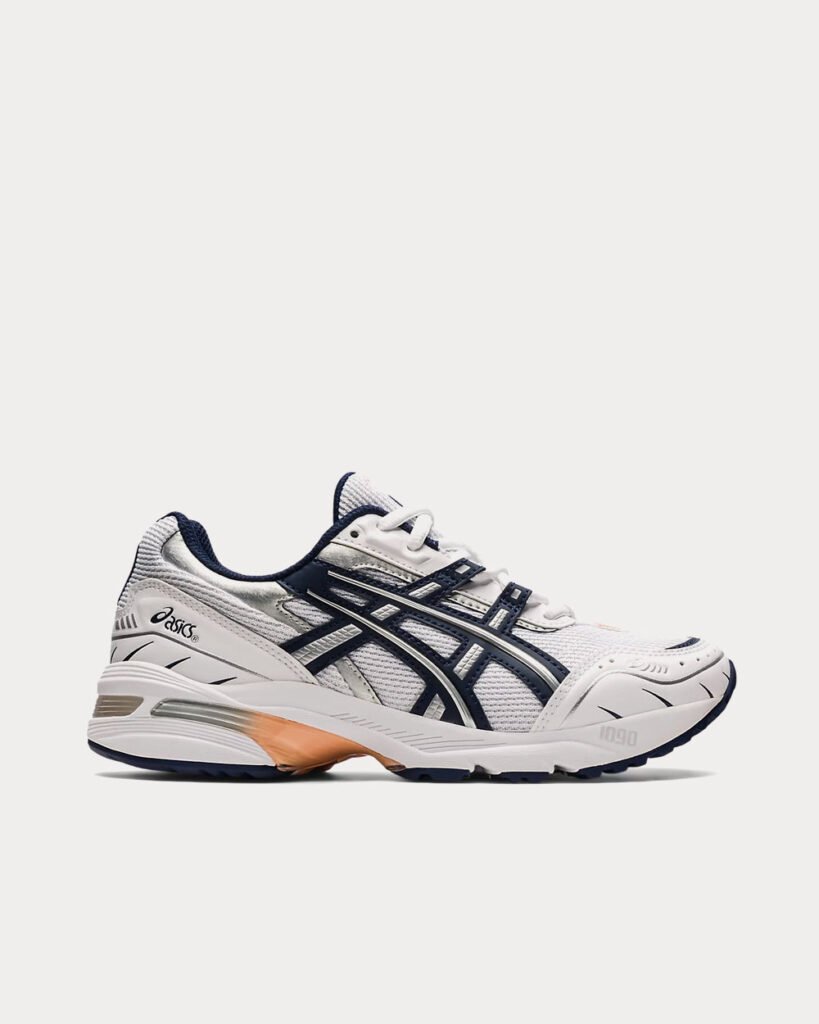 AsicsGEL-1090 blanc / Midnight Chaussures de running