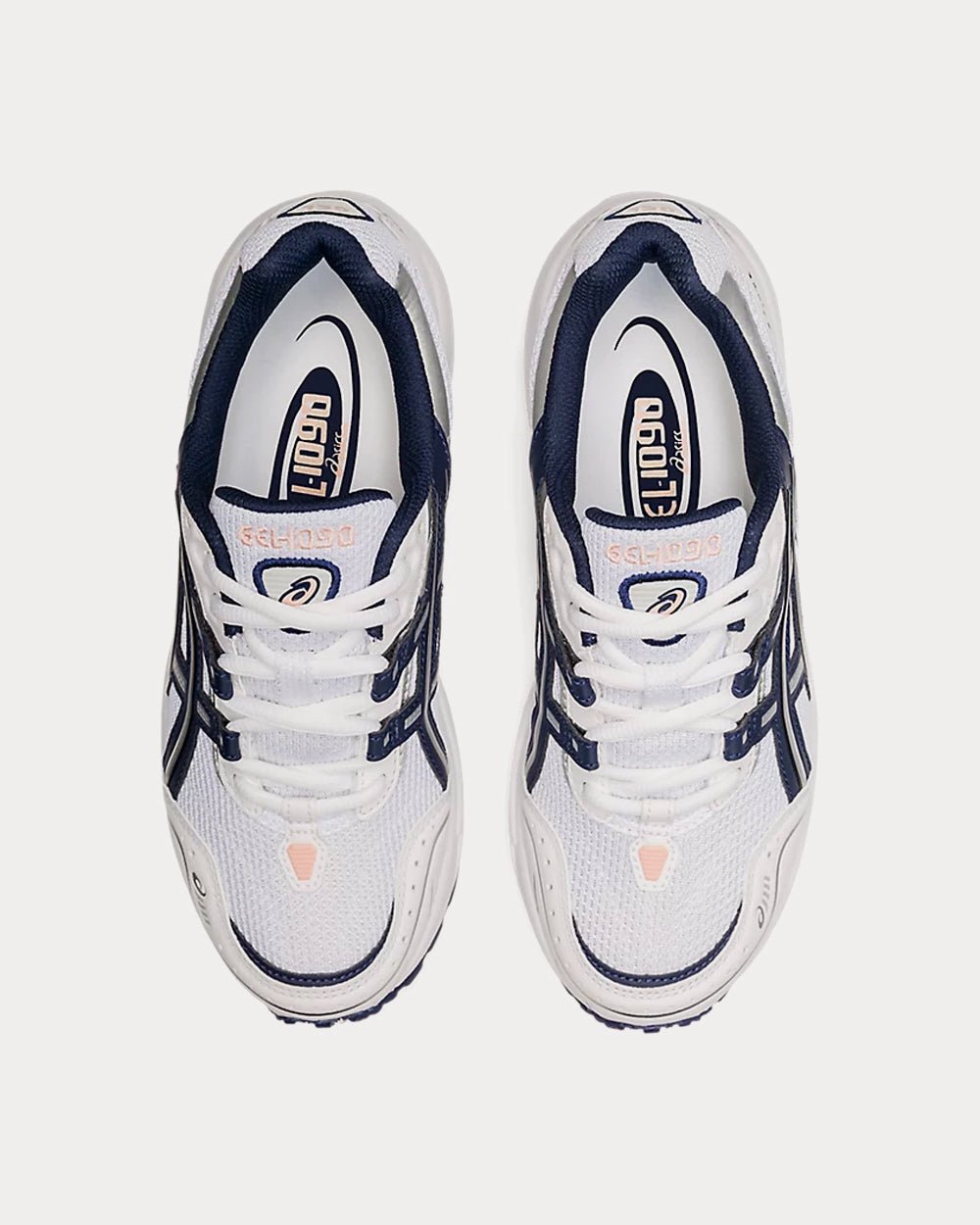 AsicsGEL-1090 White / Midnight Running Shoes – Image 2