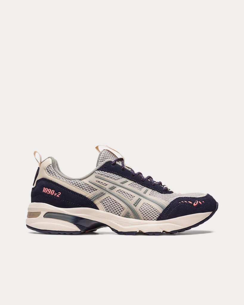 AsicsGEL-1090v2 Mid gris / Oatmeal Sneakers basses