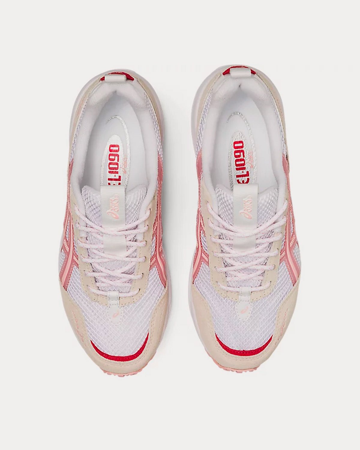 AsicsGEL-1090v2 White / Frosted Rose Running Shoes – Image 2
