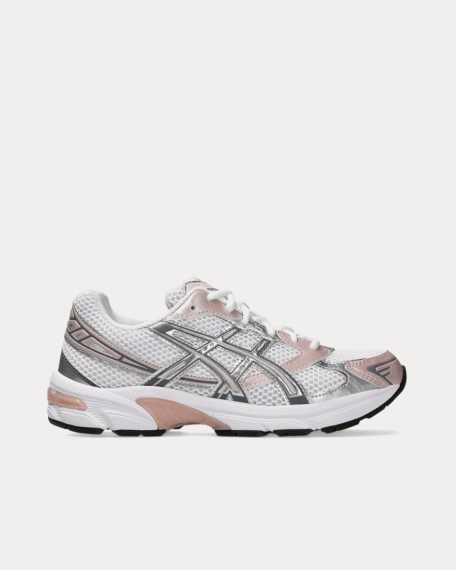 AsicsGel-1130 White / Neutral Pink Low Top Sneakers