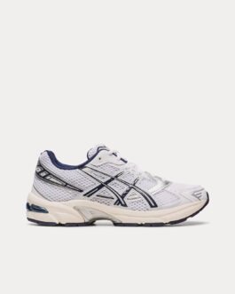 AsicsGel-1130 White / Midnight Low Top Sneakers