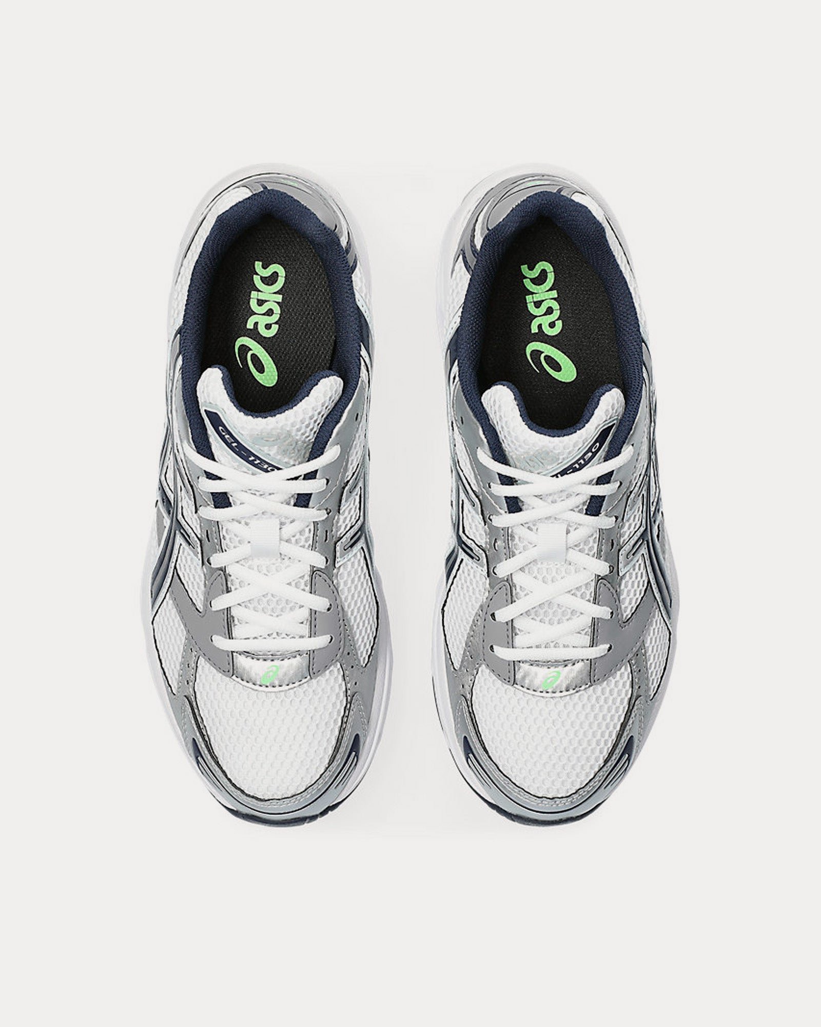 AsicsGel-1130 White / Mid Grey Low Top Sneakers – Image 2