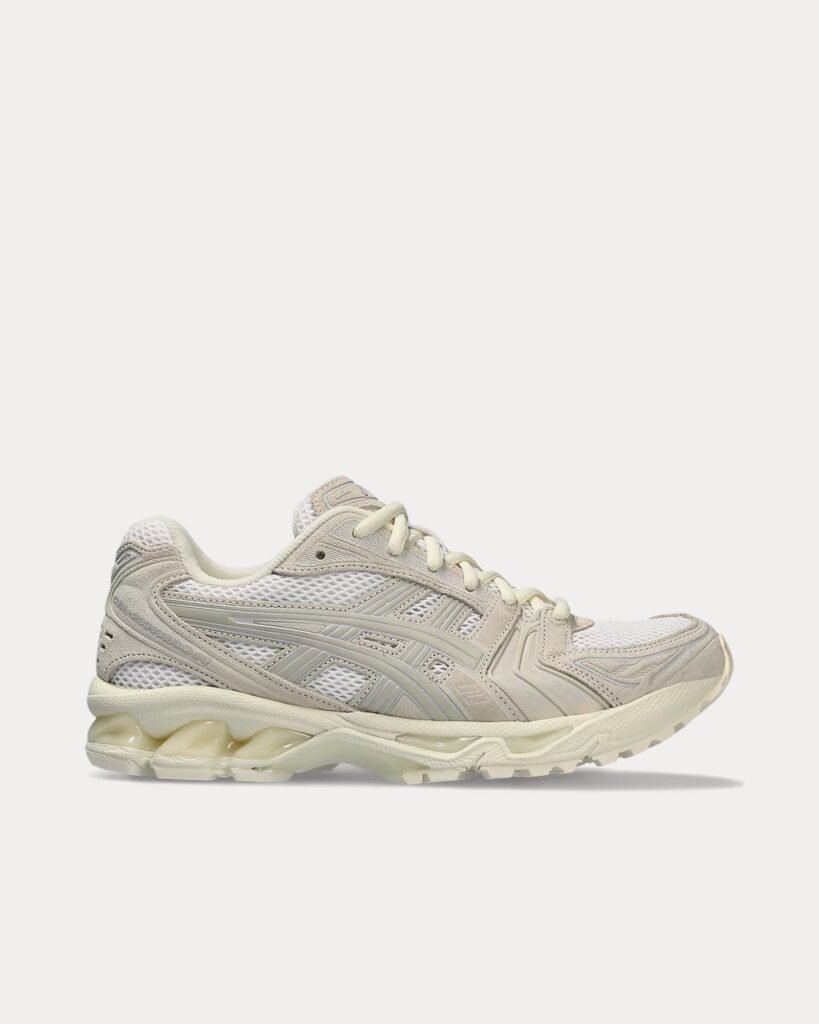 AsicsGel-Kayano 14 blanc / Smoke gris Sneakers basses
