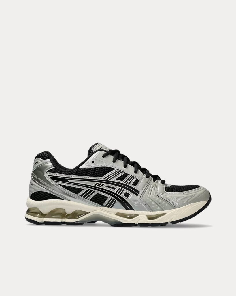 AsicsGel-Kayano 14 noir / Seal gris Sneakers basses