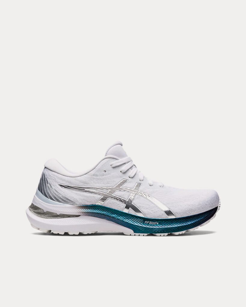 AsicsGel-Kayano 29 Platinum blanc / Pure Silver Chaussures de running