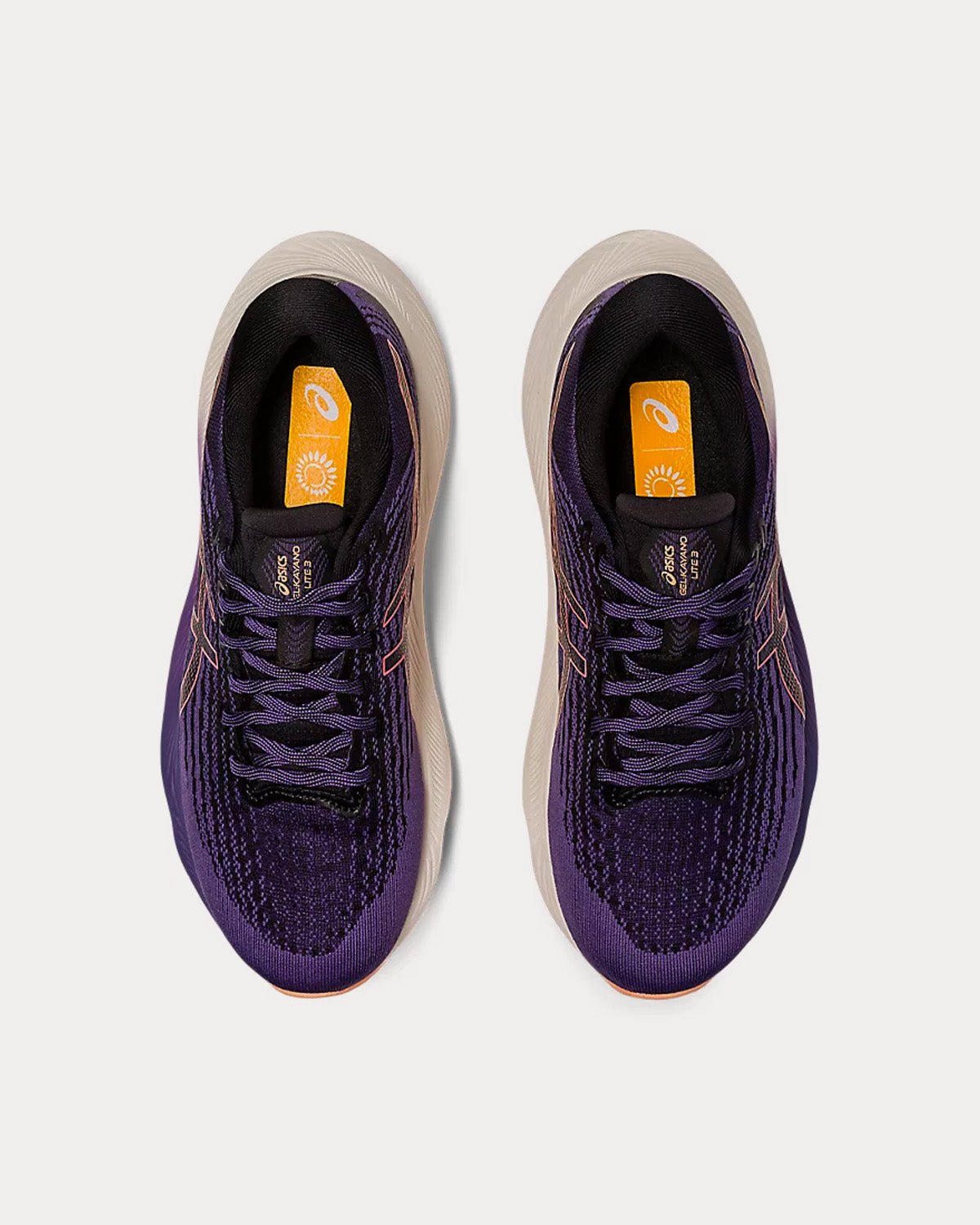 AsicsGEL-KAYANO LITE 3 Dusty Purple / Summer Dune Running Shoes – Image 2