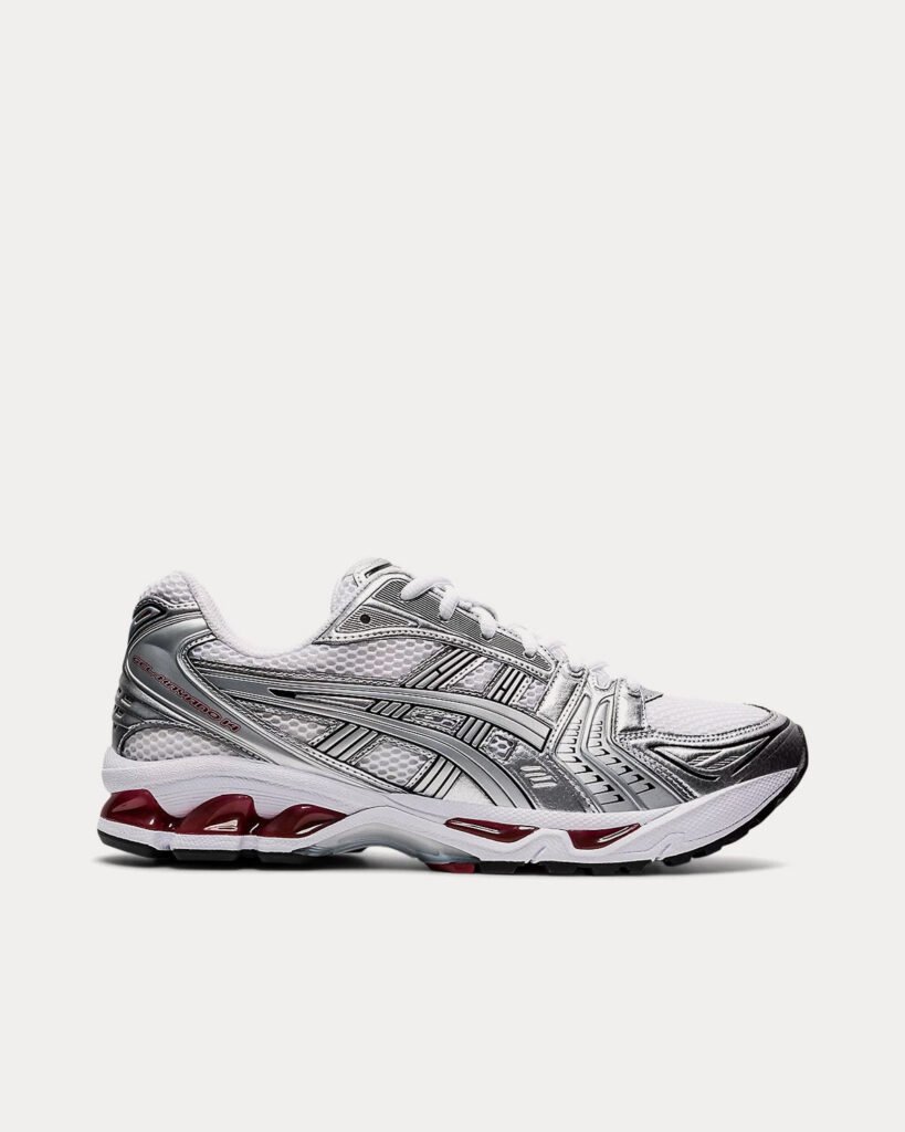 AsicsGEL-KAYANO 14 blanc / Pure Silver Chaussures de running