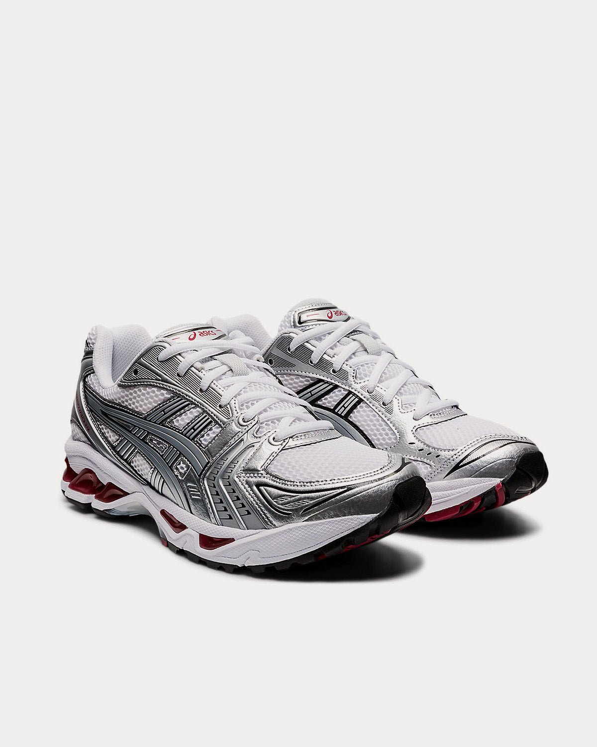 AsicsGEL-KAYANO 14 White / Pure Silver Running Shoes – Image 3