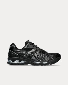 AsicsGel-Kayano 14 Black / Black / Pure Silver Low Top Sneakers