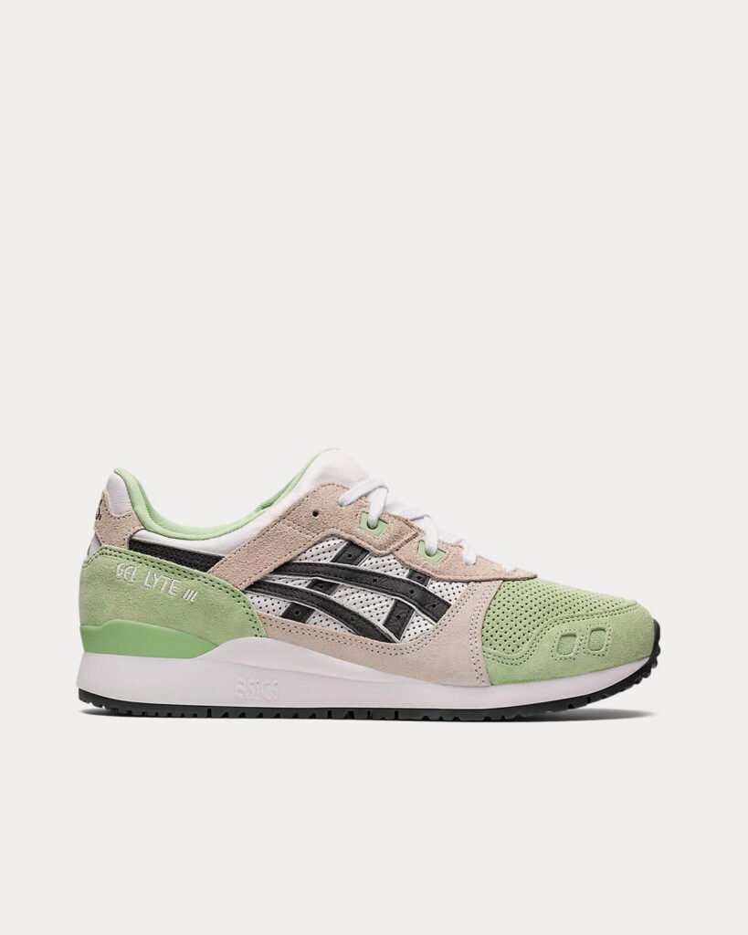AsicsGEL-LYTE III OG Jade / Obsidian gris Sneakers basses