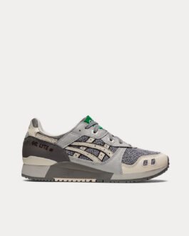 AsicsGEL-LYTE III OG Oyster Grey / Cream Low Top Sneakers