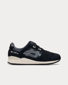 AsicsGEL-LYTE III OG Black / Cream Low Top Sneakers