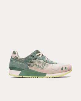 AsicsGel-Lyte III OG Cream / Olive Grey Low Top Sneakers