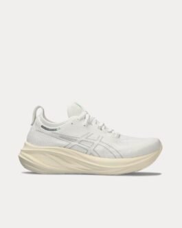 AsicsGel-Nimbus 26 White / White Running Shoes