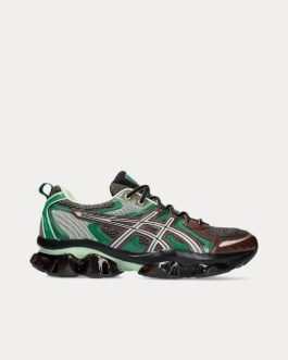 Gel-Quantum Kinetic Dark Sepia / Shamrock Green Low Top Sneakers