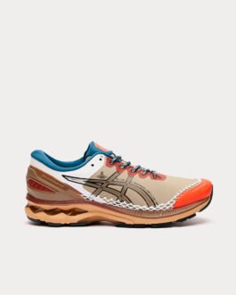 AsicsGel-Kayano 27 De Lichen Green / Ox Brown Low Top Sneakers