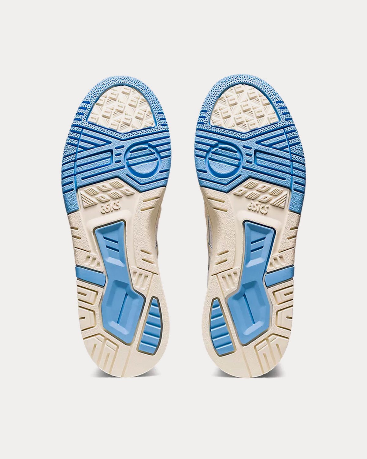 EX89 White / Cream / Blue Low Top Sneakers – Image 5
