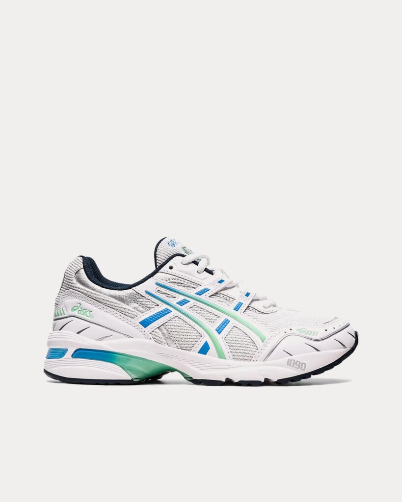 AsicsGEL-1090 blanc / bleu Coast Chaussures de running