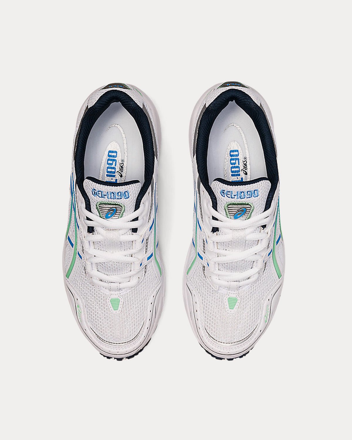 AsicsGEL-1090 White / Blue Coast Running Shoes – Image 2