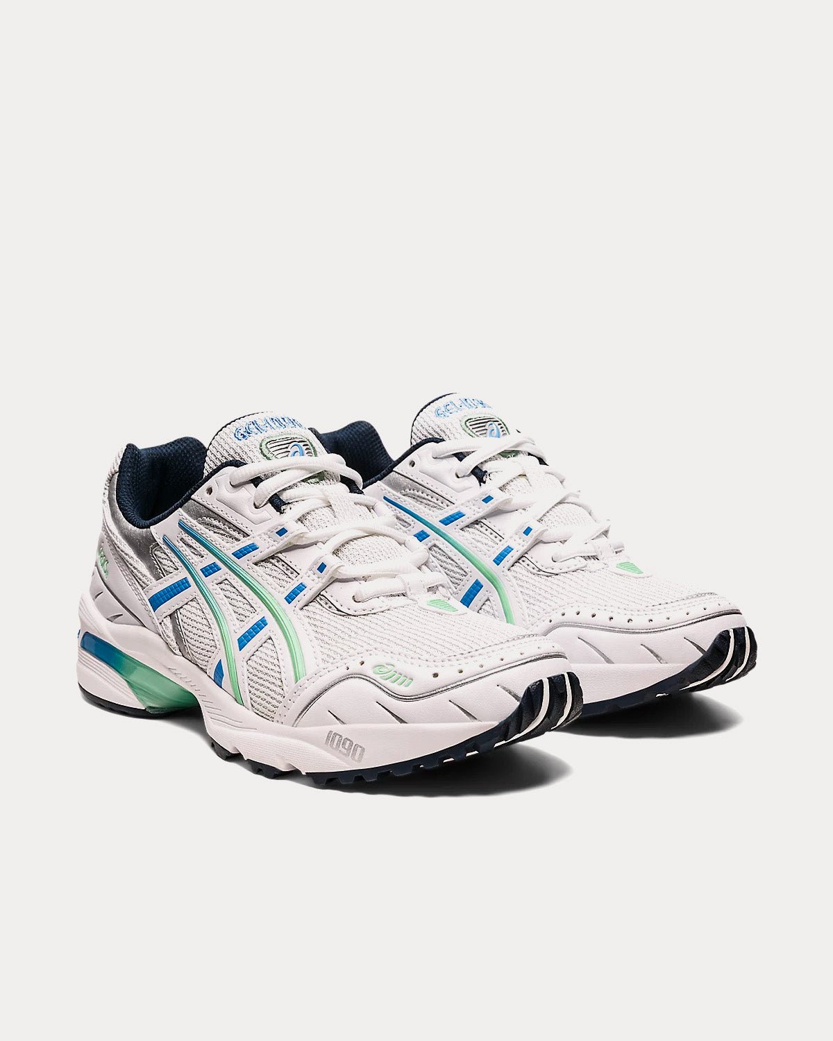 AsicsGEL-1090 White / Blue Coast Running Shoes – Image 3