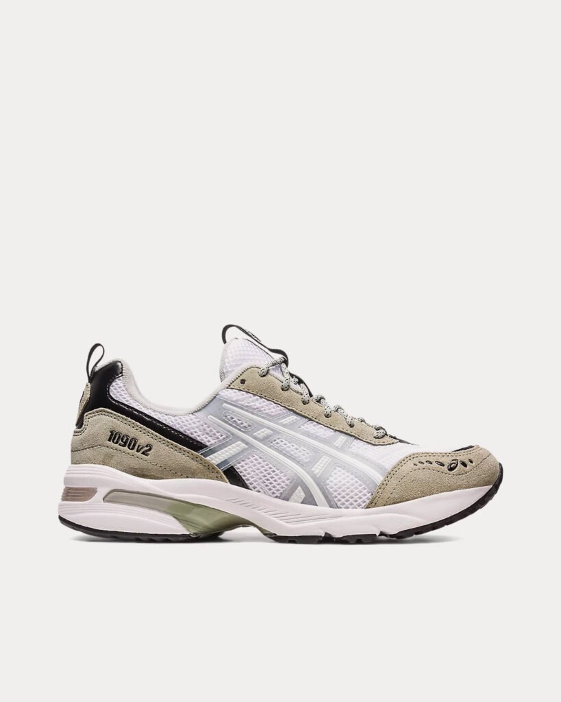 AsicsGEL-1090v2 blanc / Mid gris Sneakers basses